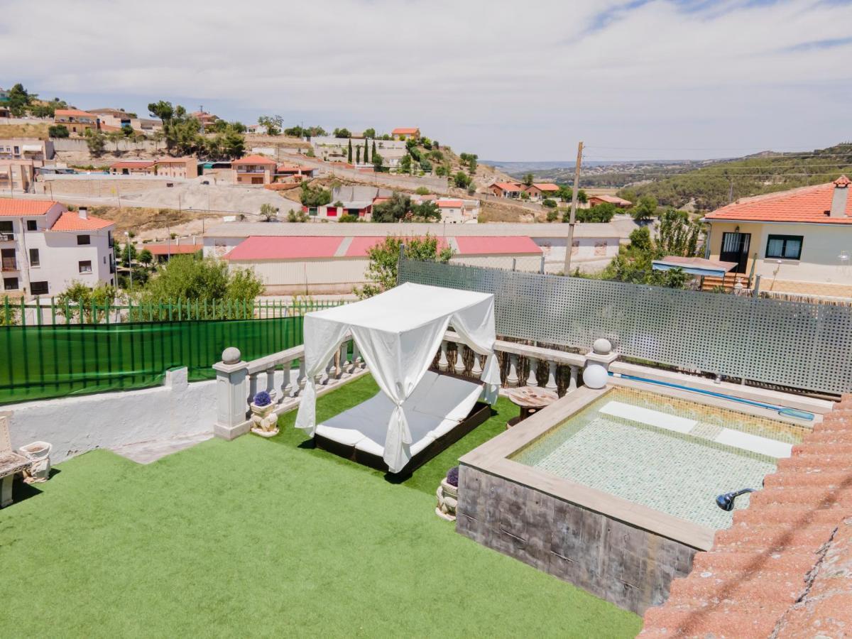 Casa Rural Las Eras Valdelaguna Bagian luar foto